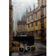 thumbnail image 2 of Bolokofsky, Ronald 23x32 Gold Ornate Wood Framed with Double Matting Museum Art Print Titled - Oxford Fog, 2 of 4