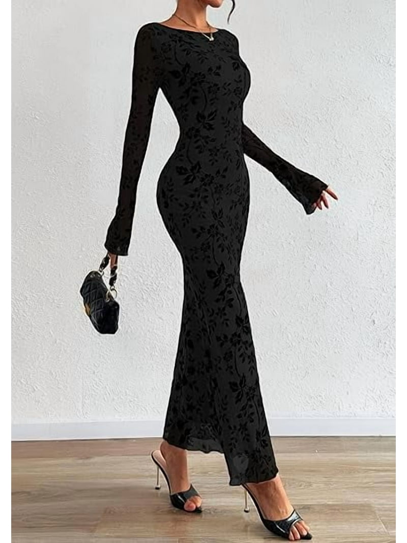 white christmas dresses Island Hopping Tropical Maxi Dress