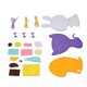 thumbnail image 5 of Animal Doll Sewing Kit Cotton Cat Sewing Skill Learning Sewing Animal Doll Kit Dog Bunny For Home Play ANGGREK Juguetes, 5 of 8