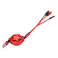 thumbnail image 3 of Cable, cable de carga telescópico 3 en 1 tipo cable C para IOS de alta capacidad, 3 of 9