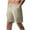 Khaki, variant on Mgmyaa Men's Pajama Shorts Elastic Waist Lounge Shorts with Pockets