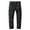 Black, variant on SWSMCLT Men Cotton Pants Comfy Casual Cargo Pants 100% Mid Rise Soft Work Utility Pants Black 36