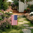 thumbnail image 6 of 30x45cm Garden Flagpole Stand with Black Metal Pole for Courtyard Outdoor Display, 6 of 6