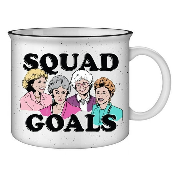Golden Girls Squad Goals Group 20oz Ceramic Camper Mug