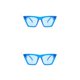 thumbnail image 3 of Sonducket Gafas de sol, lentes transparentes clásicos, suministros a juego, gafas Unisex, gafas de sol elegantes para mujer, para adultos, mujeres y Type1 NO1 Sonducket CBP347732, 3 of 6