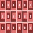thumbnail image 1 of Ahgly Company Machine Washable Indoor Square Transitional Red Area Rugs, 4' Square, 1 of 7