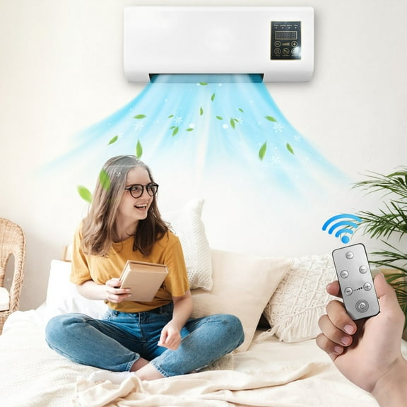 Mrrzels Window Air Conditioner, 20000BUT Air Conditioner, Small Split Air Conditioner  with Remote for Living Room, Office, Kitchen