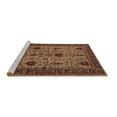 thumbnail image 2 of Ahgly Company Machine Washable Indoor Rectangle Oriental Brown Traditional Area Rugs, 2' x 3', 2 of 4
