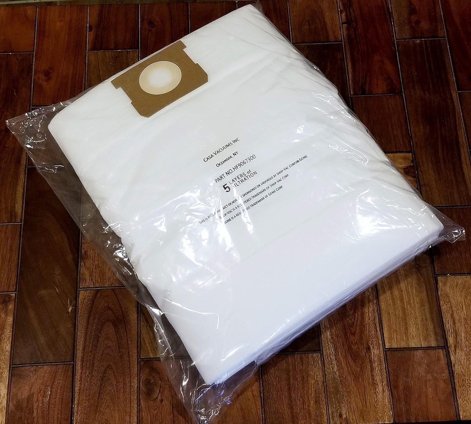 Casa Vacuums RIDGID Compatible 23738 VF3501 Dust Bags