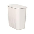 thumbnail image 1 of Cubo de basura colgante para cocina, cubo de basura con tapa Blanco, 1 of 9