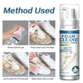 thumbnail image 4 of White Shoe Foam Cleaner Anti-Yellowing Shoe Stain Remover Shoe White Shoe Cleaner 200ml, 4 of 5
