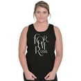 thumbnail image 4 of Forever Trendy Optimistic Cool Tank Top Tee Shirt Women Brisco Brands L, 4 of 5