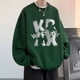 thumbnail image 4 of Sudadera con cuello redondo y letras góticas para hombre, ropa de moda de hip hop, ropa de calle de otoño Y2K, sudaderas con capucha de gran tamaño para hombre, 4 of 5