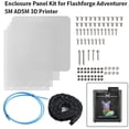 thumbnail image 2 of Enclosure Panel Kit for Adventurer 5M AD5M 3D Printer DIY Polycarbonate PC Sheet 3mm 3D Printer Accessories, 2 of 5