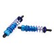 thumbnail image 2 of Vogacara Paquete de 4 1/10 coches de control remoto amortiguador delantero trasero ajustable actualización reemplazar pieza conjunto Kits de construcción modelo Azul claro, 2 of 6