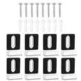thumbnail image 1 of 8Pcs Stainless Steel Mirror Bracket Kit for Advertising Board Frameless Mirror, 1 of 9