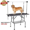 thumbnail image 2 of Professional Dog Pet Grooming Table Large Adjustable Heavy Duty Portable w/Arm & Noose & Mesh Tray, 2 of 6