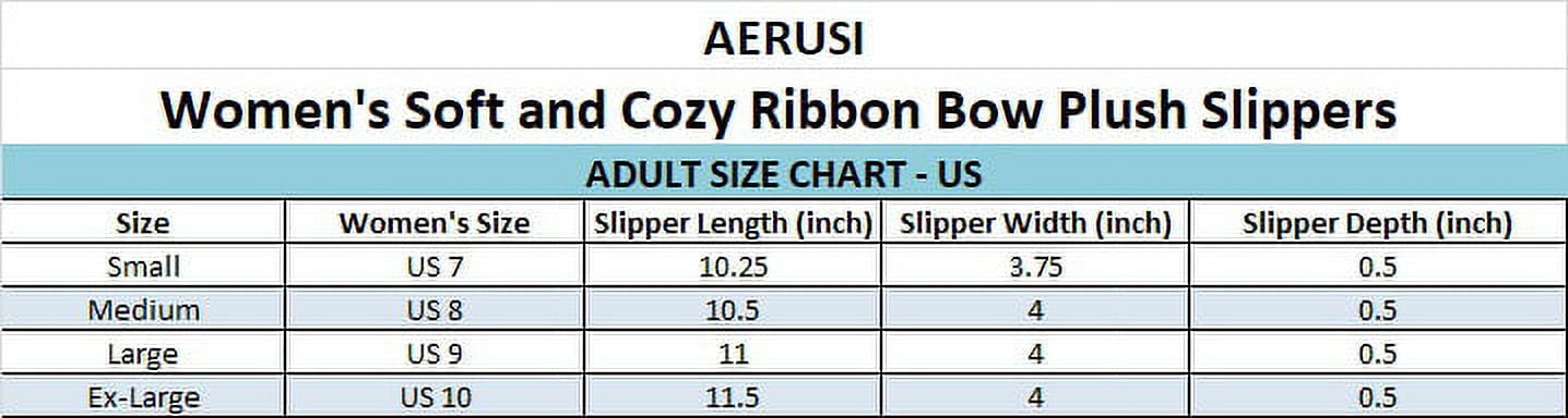 Women's Soft and Cozy Ribbon Bow Plush Slippers With No-Slip Rubber Sole For Indoor, Outdoor, Spa Use (Black)