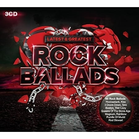 Latest & Greatest Rock Ballads / Various (CD) (Best Rock Love Ballads Of All Time)