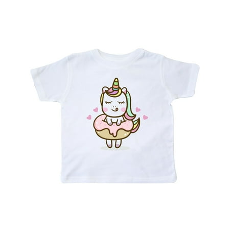 

Inktastic Unicorn Doughnut Gift Toddler Toddler Girl T-Shirt