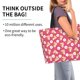thumbnail image 2 of Disketp Piggy Sunflower Bolsa Tote Estampada para Mujer, Bolso de Hombro y de Mano para Compras y Viajes, 2 of 8