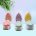 thumbnail image 4 of OULII 6Pcs Sponge Ink Pads Water Droplet Shape Assorted Colors Non Smudging for Craft Use, 4 of 8