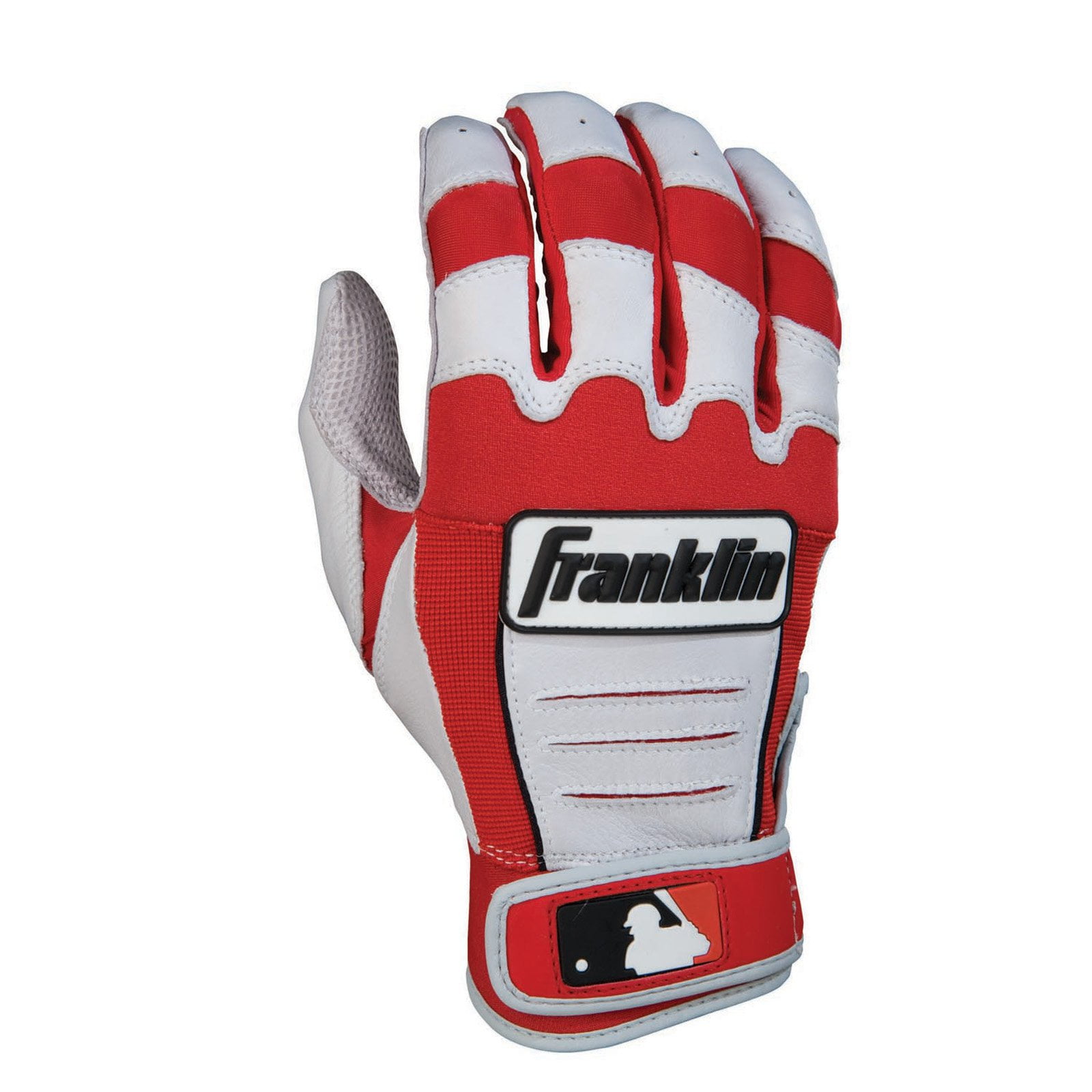 Franklin Sports CFX Pro Series Adult Batting Gloves Gray Navy Medium by Franklin Sports