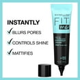 thumbnail image 6 of Maybelline Fit Me Matte and Poreless Mattifying Face Primer Makeup, Clear, 1 fl oz, 6 of 15