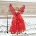 thumbnail image 5 of Adorno de árbol de Navidad, Ángel para árbol de Navidad, Ángel de Navidad tradicional, Ángel de adorno de árbol de ángel de plástico, 5 of 5