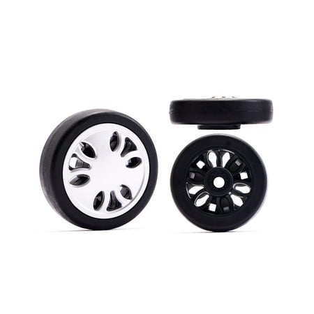 

2X Luggage Accessories Wheels Aircraft Suitcase Pulley Rollers Mute Wheel Wear-Resistant Parts Repair 50X12Mm