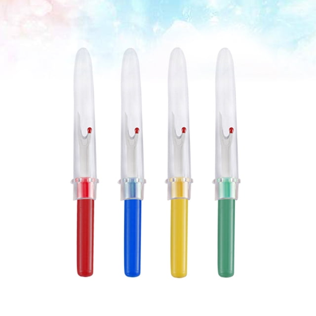 KAKOWELY Sewing Repair Kit 10 Sets of Durable Seam Rippers for Crafting Removing Threads in 4 Colors 3 5in