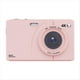 thumbnail image 1 of Cámara Digital 4K CCD de 64 MP, Wifi, HD, Zoom Digital 16X, Pantalla de 2,8 Pulgadas, Tarjeta de 64 GB, Color Rosa., 1 of 7
