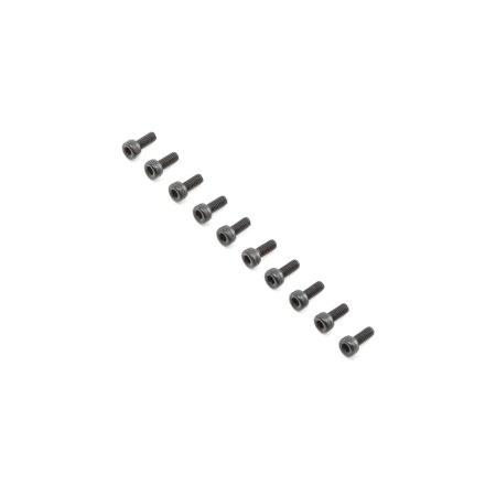 

Team Losi Racing Cap Head Screws M2.5x6mm 10 TLR255003 Gas Car/Truck Replacement Parts