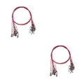 thumbnail image 2 of Soidarity Líderes de pesca de alambre de grueso de 50CM 150Lb con broches giratorios Accesorios de aparejos de línea de acero inoxidable de cobre Type2 NO2 Soidarity CBP032209, 2 of 5
