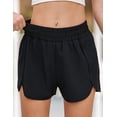 thumbnail image 4 of Wekity Womens Running Shorts High Waist Gym Athletic Workout Shorts with Zipper Pockets, 4 of 6