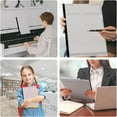 thumbnail image 7 of 100 Pack Clear Report Covers with Sliding Bars, Plastic Report Folder Presentation File Folders Binder Resume Covers Document Binder for Business, 30 Sheet Capacity, 7 of 7
