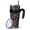 Black Christmas Car, variant on 40oz Tumbler,Black Christmas Santa Pattern Insulated Tumblers with Removable Handle,Stainless Steel Double Vacuum Coffee Tumbler Cup with Straw for Home,Office,Travel,Party