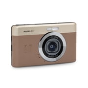 Kodak PIXPRO C1 Digital Camera with 180 Degree Flip Screen - 4X Optical Zoom - 13MP Sensor - Compact Point and Shoot Camera - 1080P Full HD Video for Travel and Vlogging (Brown Color)