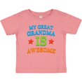 thumbnail image 3 of Inktastic My Great Grandma is Awesome Boys or Girls Baby T-Shirt, 3 of 5