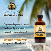 Sunny Isle Jamaican Black Castor Oil - Hair Growth & Eyebrow Care - 4 fl oz Bottle