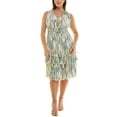 thumbnail image 5 of Nanette Lepore Women's Sleeveless Ruffle Midi Dress, Sizes 4-16, 5 of 7