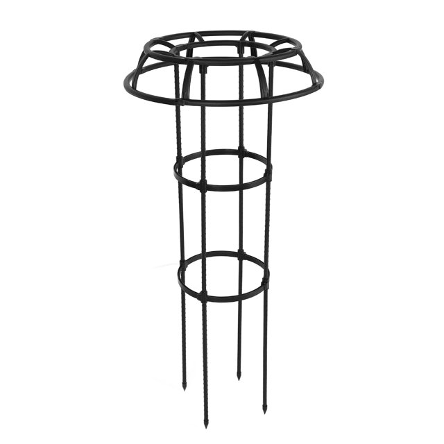 Estink Plant Support 19.7in Steel Pipe Umbrella Shape Climbing Vegetables Flowers