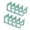 Green, variant on KOYPTL 2Pack Purse Organizer for Closet,Sturdy Plastic Purse Storage Organizers,Handbag File Divider Binder Holder,4 Sections Purse Organizers Dividers for Office Desk Kitchen Shelf 10.24x4.72x4.13In