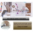 thumbnail image 2 of Comedero automático para pájaros NINGVIHE No Mess para pájaros, 2 of 9