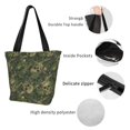 thumbnail image 4 of Sikiie Green Camouflage Skull Shoulder Bag Casual Hobo Crossbody Tote Bag for Women and Men Large Purse Messenger Bag Travel Work, 4 of 6