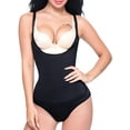 thumbnail image 1 of MISS MOLY Women's Seamless Firm Control Body Shapewear Corset Underbust Bodysuit Waist Trainer Black, 1 of 5