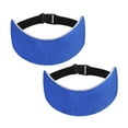 thumbnail image 1 of 2x Correas de almohada de reposapiés almohada de soporte para el cuello con cinturón ajustable Confort de comodidad de comodidad Azul, 1 of 8
