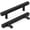 Matte Black-3-3/4 In Hole Center, variant on 30 Pack Square Cabinet Handles Matte Black 3 In Hole Center 5 Inch Length Stainless Steel Hardware