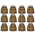 thumbnail image 1 of 12 PPCS Ganadería de hierro Campanas colgantes de diseño Vintage Campanas de Navidad adornos HOMEMAXS HaoMX14439001, 1 of 6