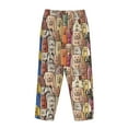 thumbnail image 3 of Lsque Funny Dogs Family Print Women's Pajama Pants, Lounge Pant - Comfortable Home Wear,Elastic Waistband, Stylish Design-Medium, 3 of 9